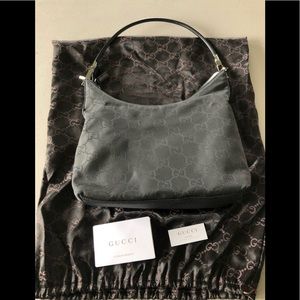 Gucci Monogram Hobo Bag